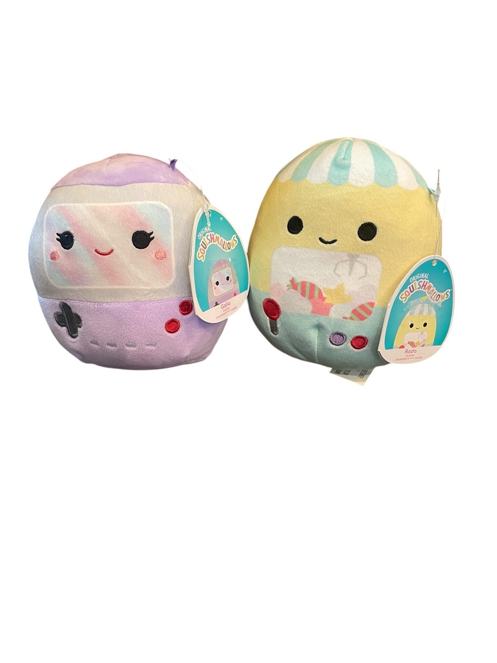 Squishmallow Gamer Rada Candy Claw Machine & Galia Gameboy Lot of 2 NEW